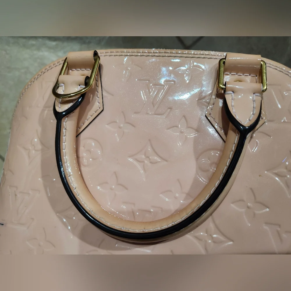 Louis Vuitton Pink Mini Bag with Structured Design and Metal Hardware - Picture 13 of 15